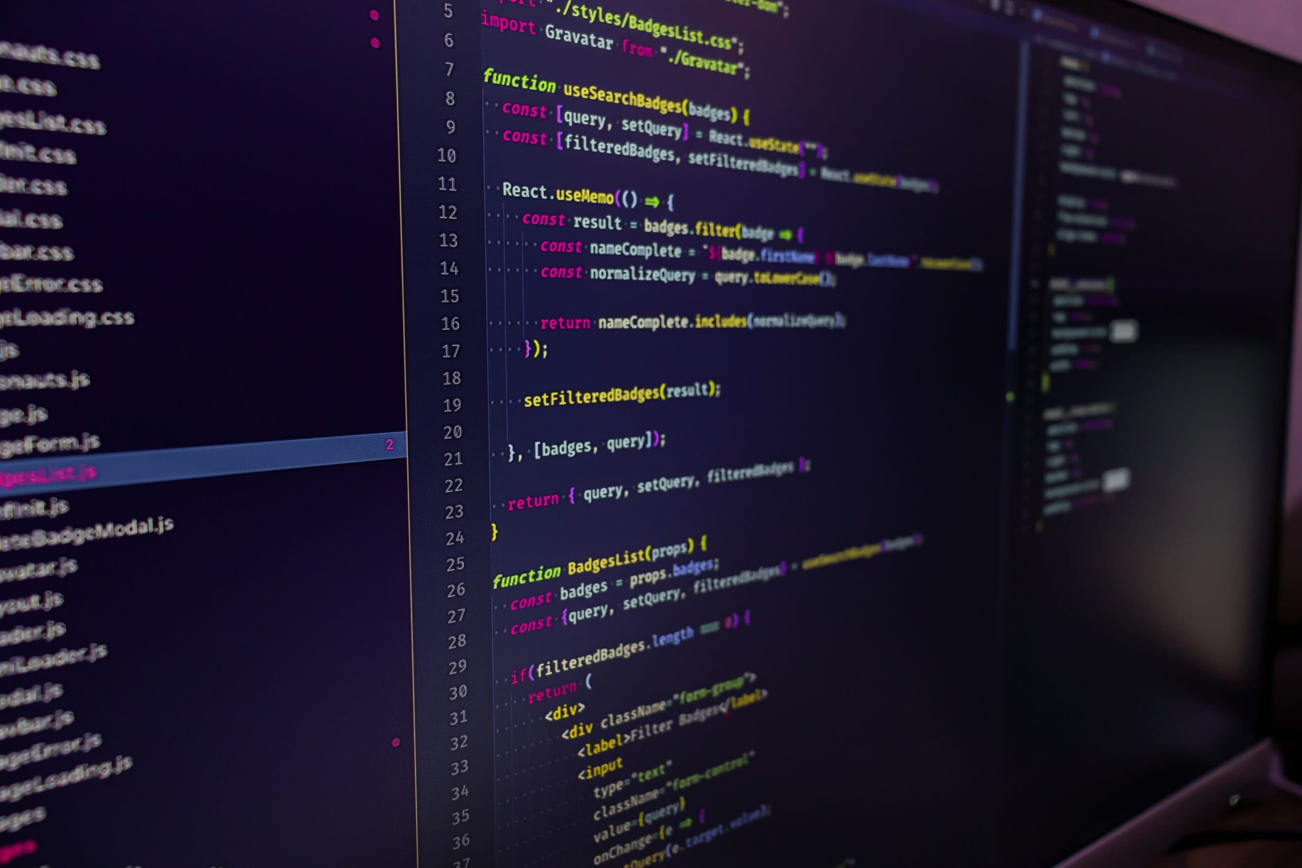 Team at a web development company in Kenya working on a client website project